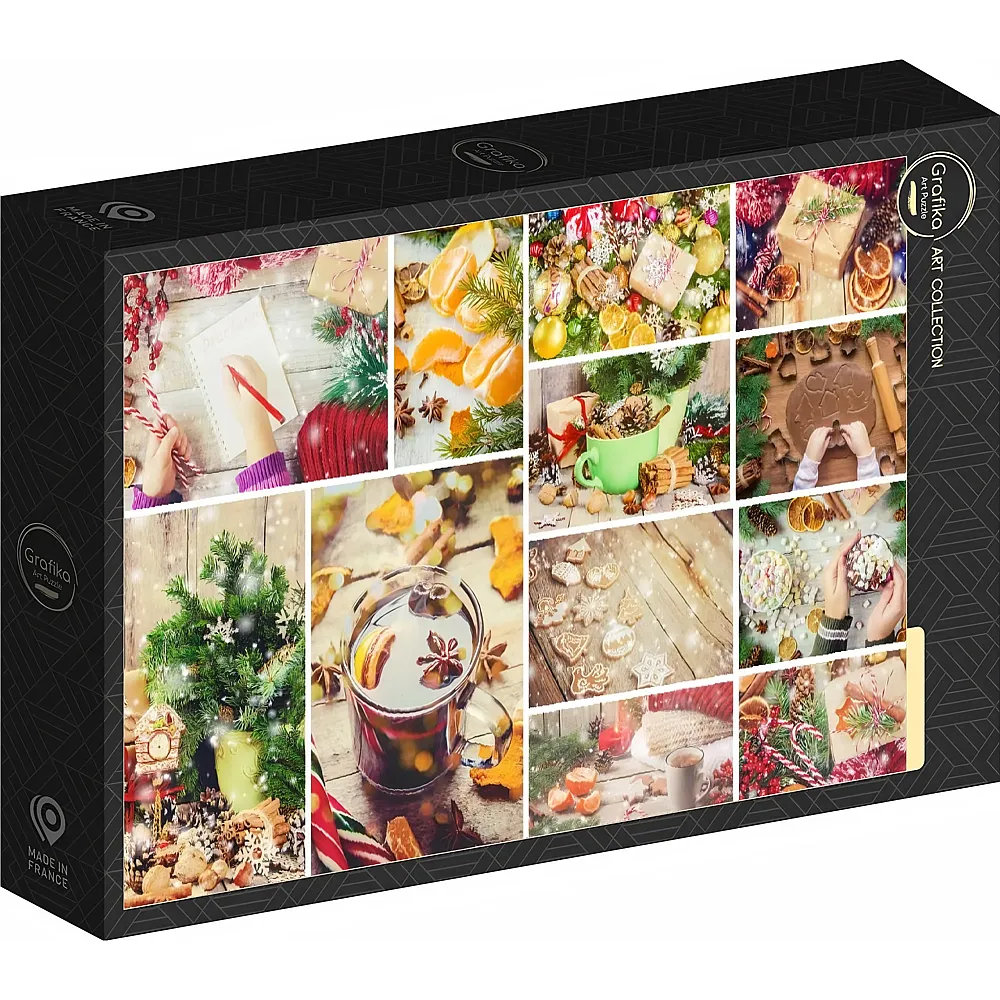 Grafika Puzzle Art Collection Weihnachtss�ssigkeiten 2000Teile