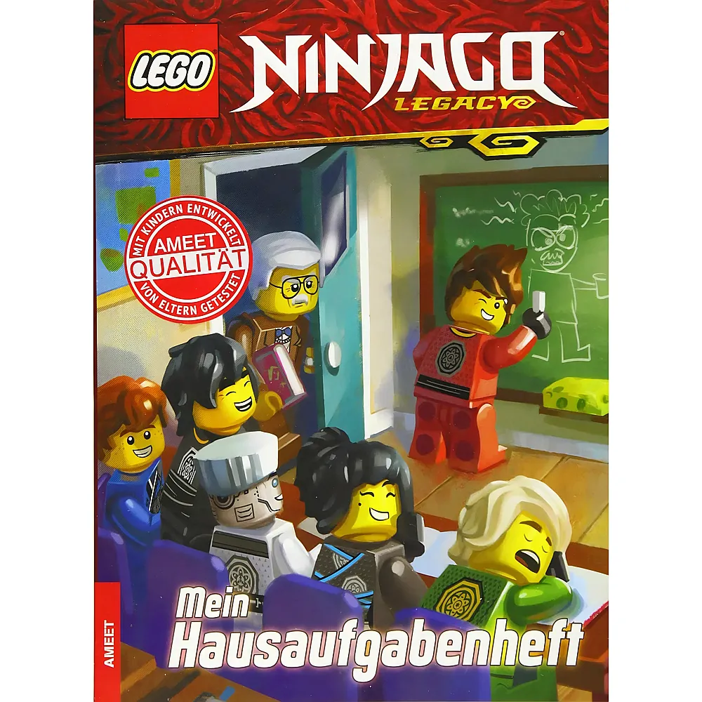 Ameet LEGO Ninjago Ninjago Mein Hausaufgabenheft