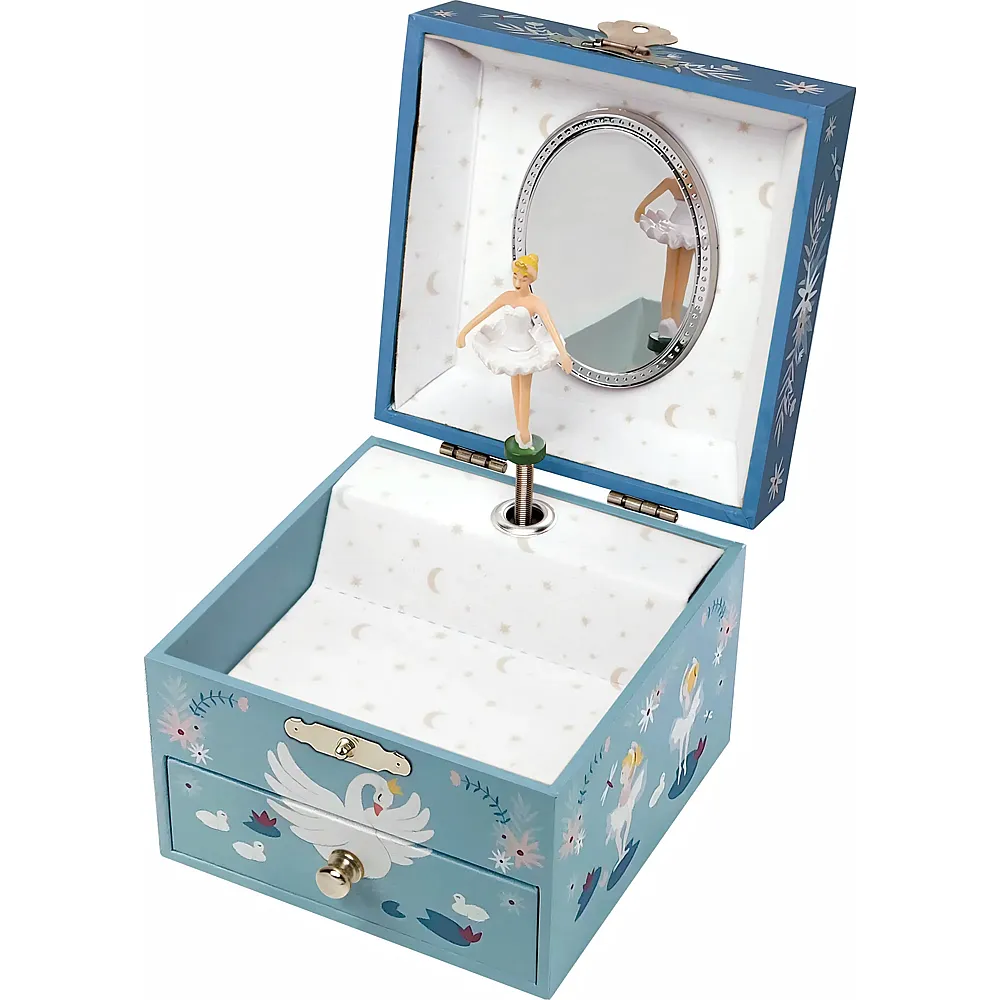 Trousselier Musikspieldose m. Schublade, Ballerina