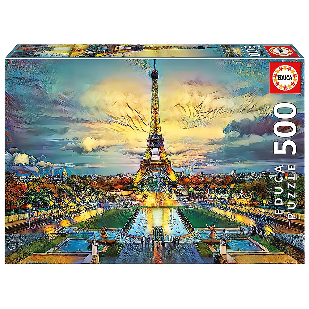 Educa Puzzle Eifelturm 500Teile