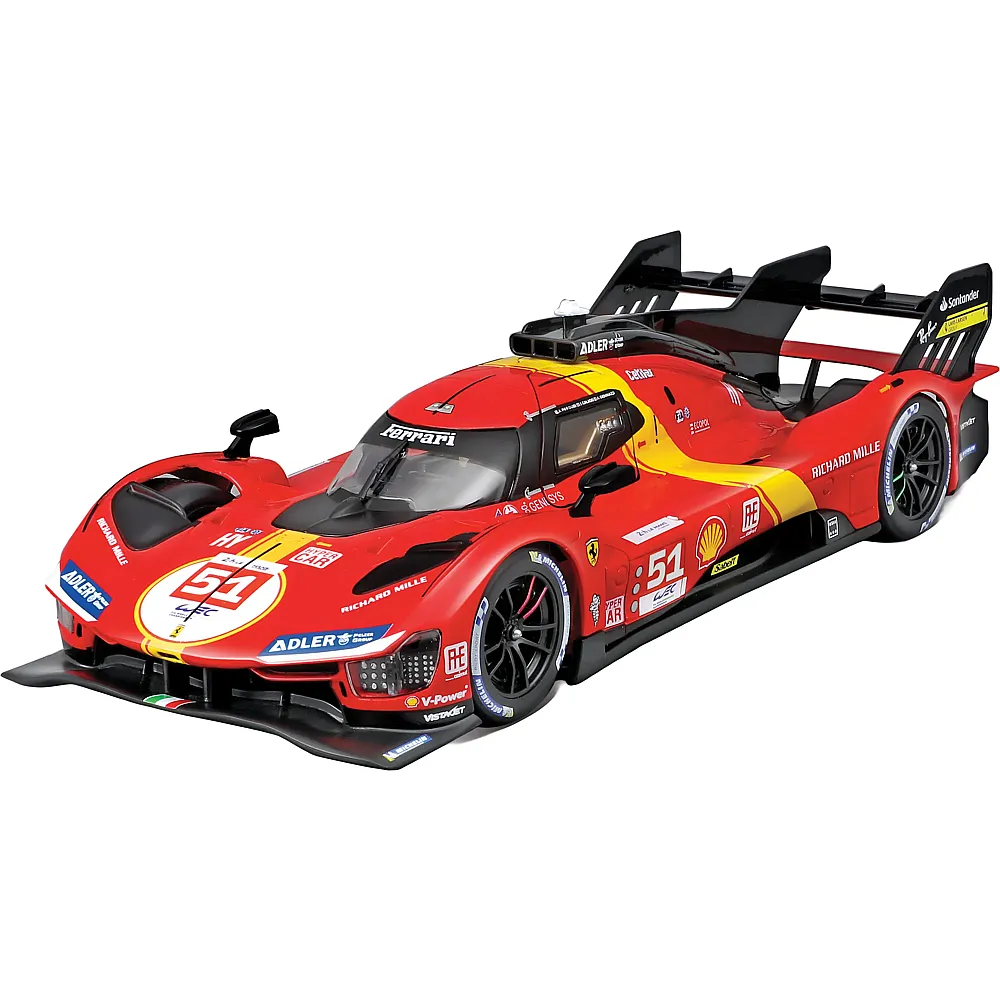 Bburago 1:24 Ferrari Racing 499P Le Mans Champion 2023
