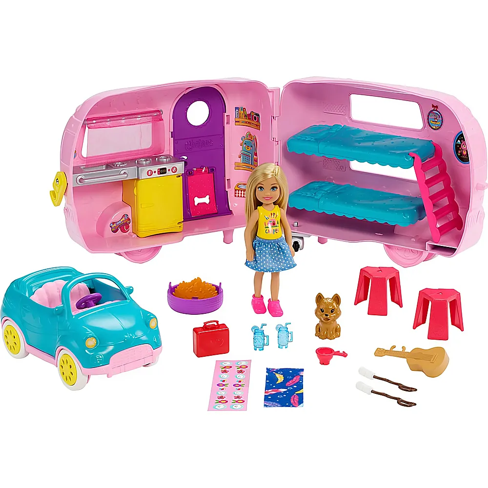 Barbie Fahrzeuge Chelsea Camper