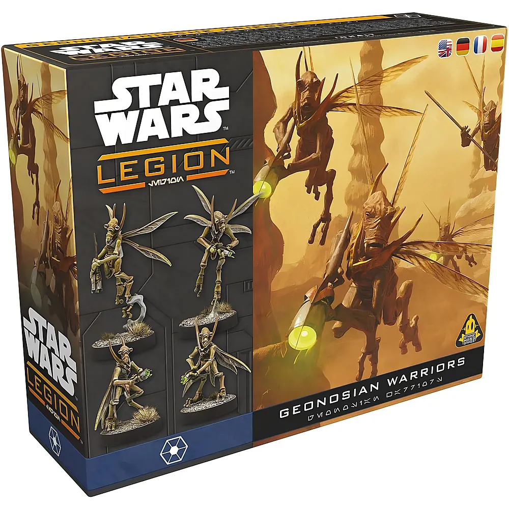 Atomic Mass Games Star Wars: Legion  Geonosian Warriors Geonosianische Krieger, Einheit-Erweiterung, Tabletop, 2 Spieler, ab 14+ Jahren, 120-180 Minuten, Deutsch, Mehrsprachig