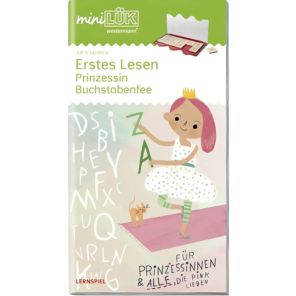 meinspielzeug - Westermann miniL�k Erstes Lesen Prinzessin Buchstabenfee | Lern - Spiel - Spass