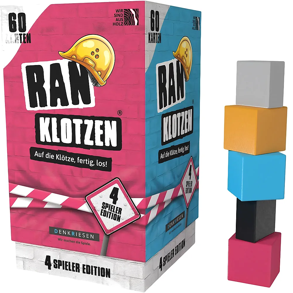 meinspielzeug - Denkriesen Ranklotzen - Auf die Kl�tze, fertig, los