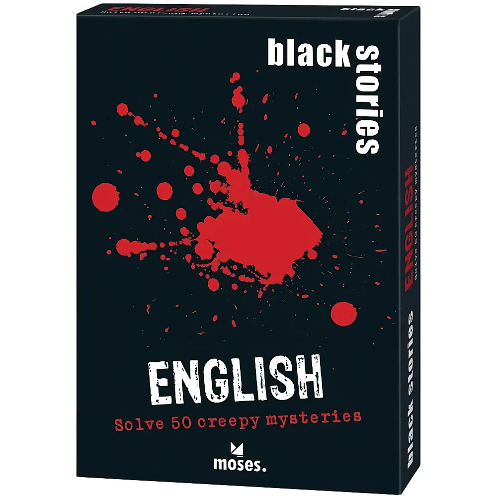 Moses Black Stories English - Solve 50 creepy mysteries EN