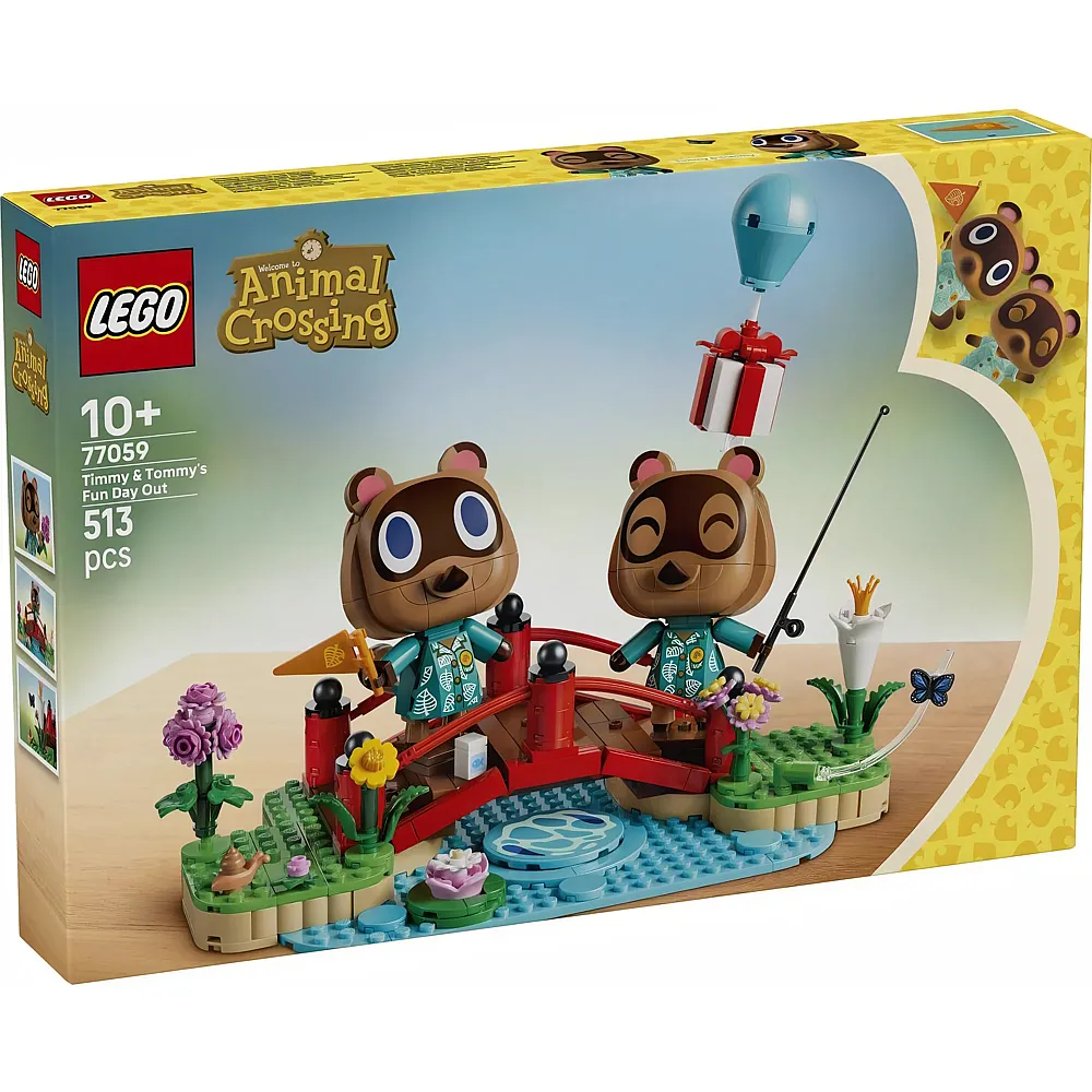 LEGO Animal Crossing Ausflug mit Nepp und Schlepp 77059