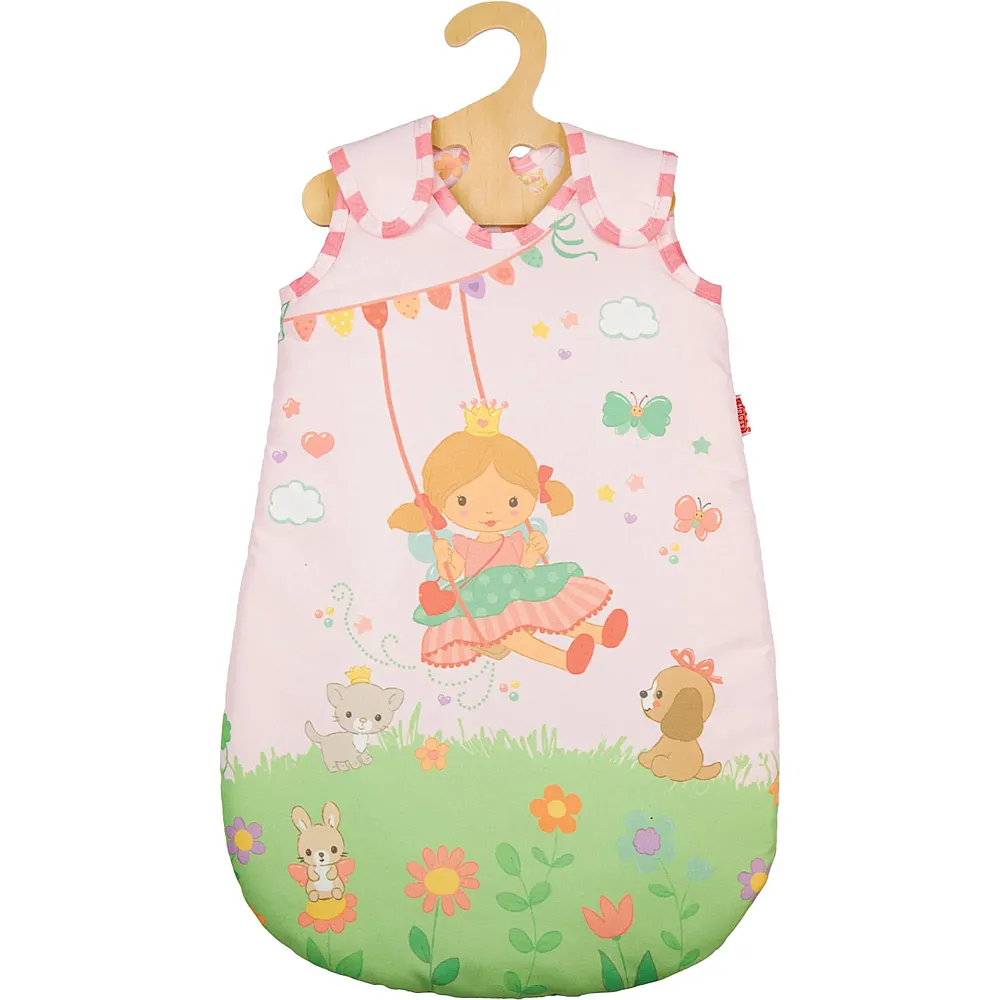 Heless Puppen-Schlafsack Prinzessin Emily, wattiert - 35 - 50 cm