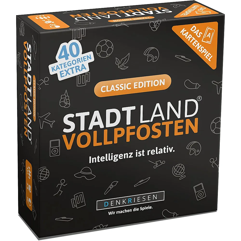 Denkriesen Stadt Land Vollpfosten Das Kartenspiel Sonderedition - Deutsch