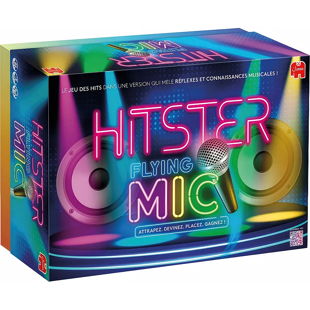 Jumbo Spiele Hitster Flying Mic - Franz�sisch