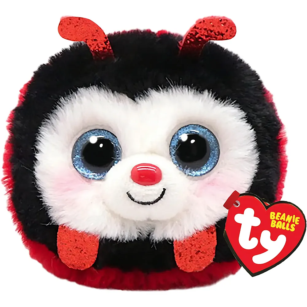 Ty Puffies Izzy der Marienk�fer - 8 cm - Waldtiere Pl�sch