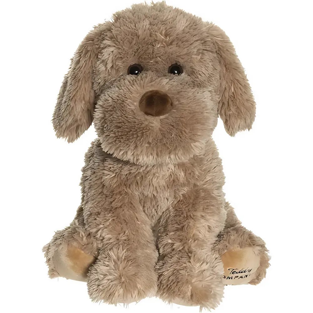 Teddykompaniet Hund Selma Braun - 35 cm | Hunde Pl�sch