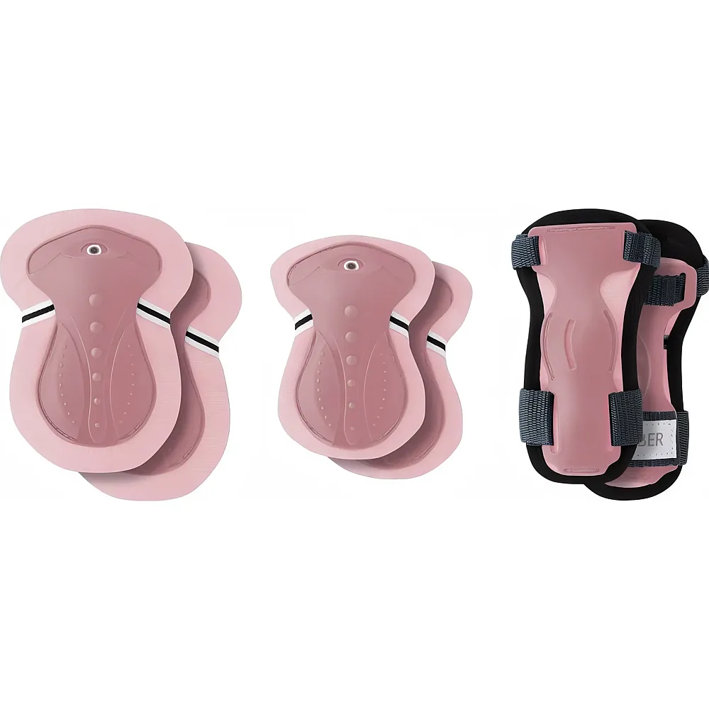 Globber Protektoren Schoner 3er Set - rosa - XXS