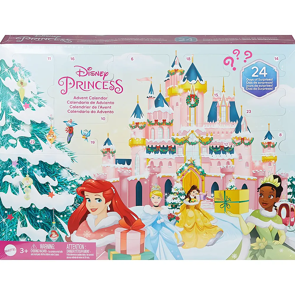 Mattel Adventskalender Disney Princess
