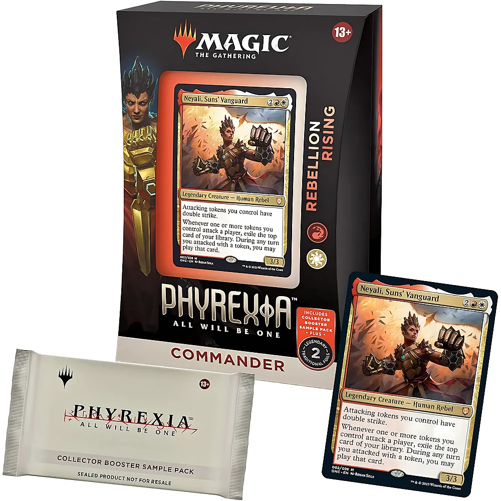 Magic The Gathering Phyrexia:All Will Be One Commander Deck - Rebellion Rising - Englisch