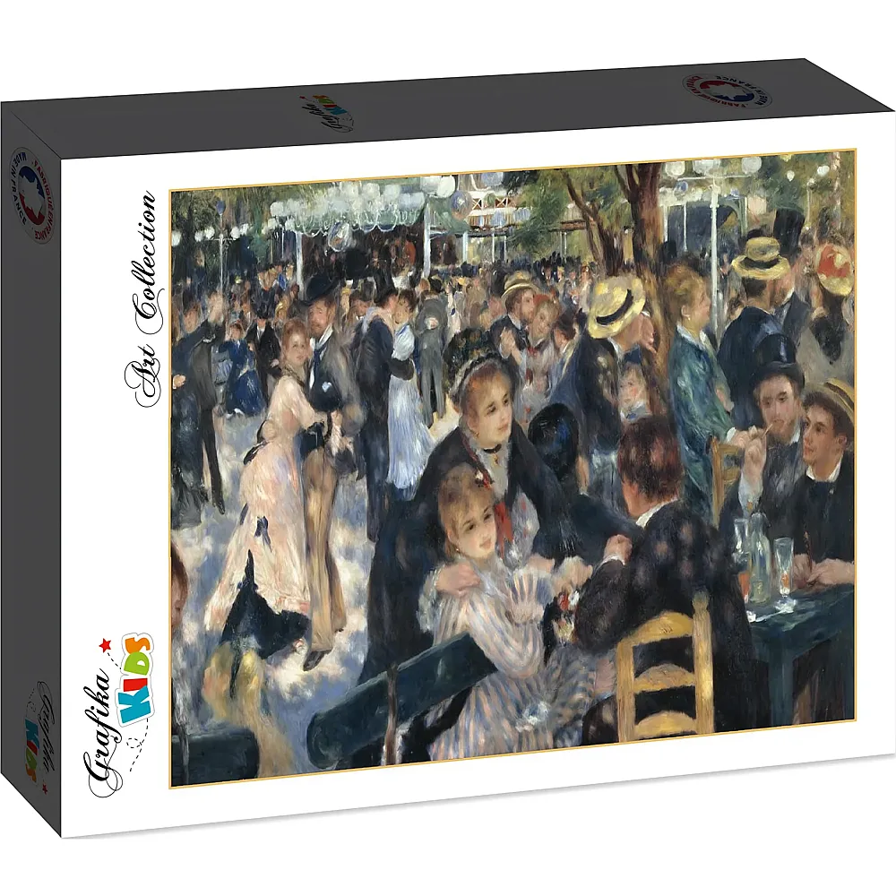 Grafika Puzzle Art Collection Auguste Renoir Grafika Kids Bal du Moulin de la Galette, 1876 - 12 Teile