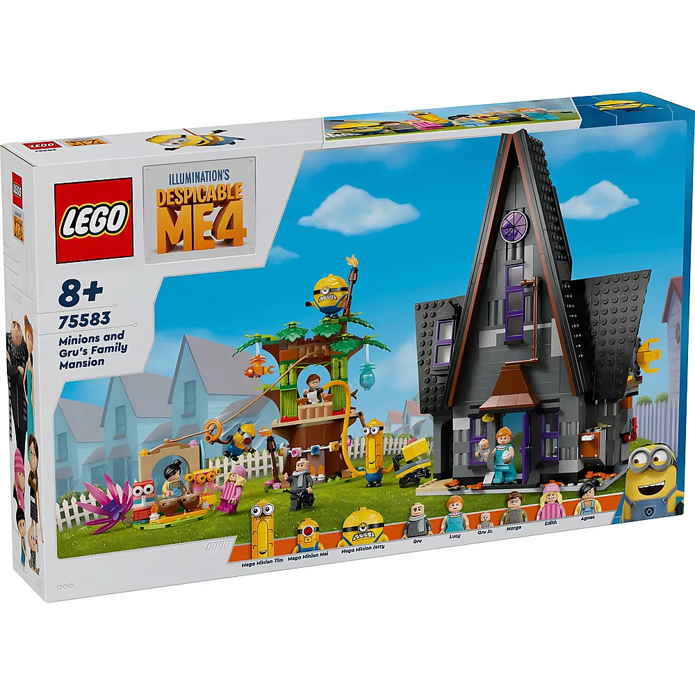 LEGO Familienvilla von Gru und den Minions 75583