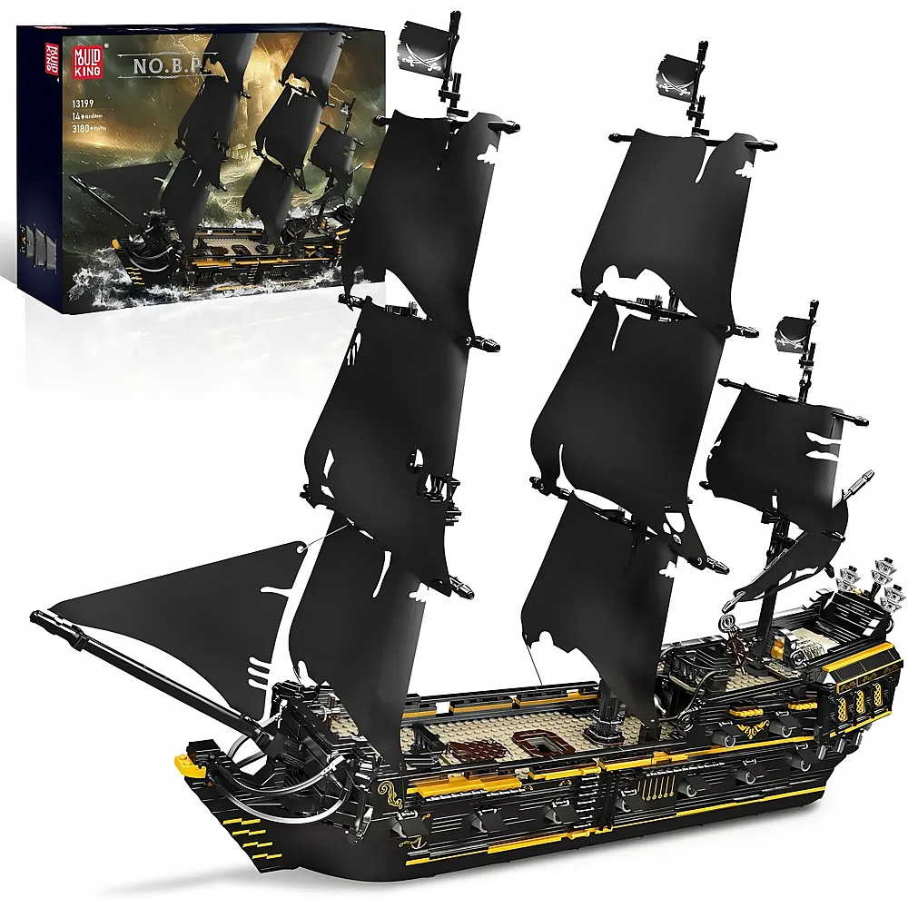 Mould King Piratenschiff Black Pearl 13199
