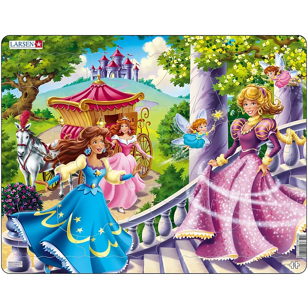 Larsen Puzzle Principesse - 24 pezzi
