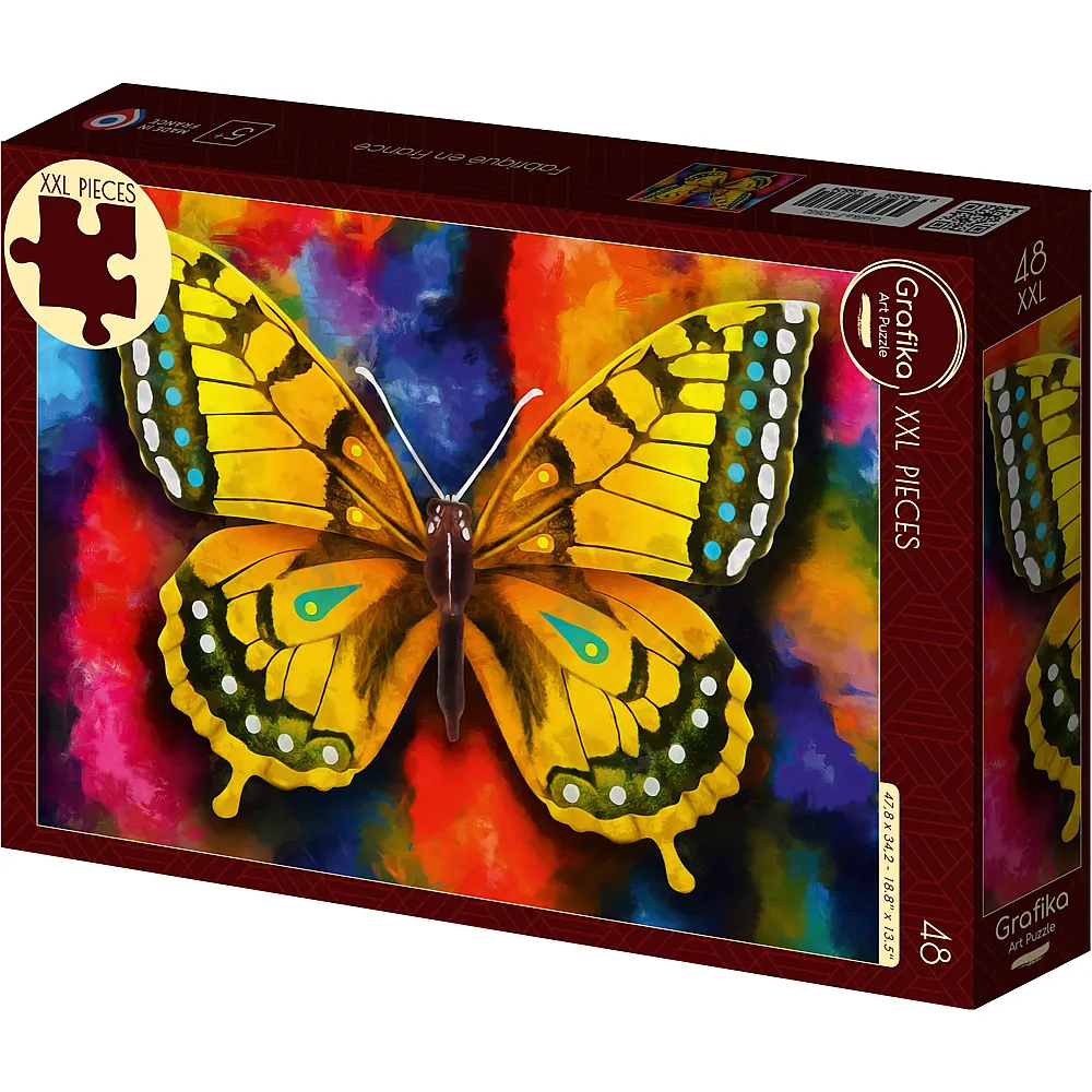Grafika Puzzle Art Collection Butterfly - 48 Teile