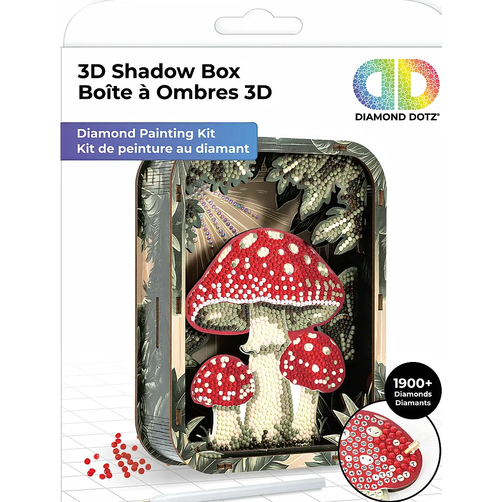 Diamond Dotz Diamond Painting Box Pilz Wald