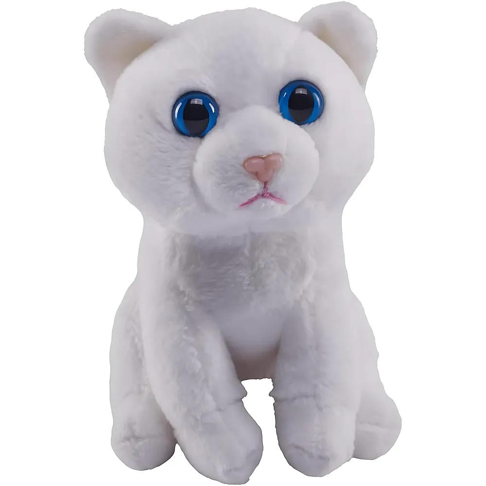 Wild Republic Pocketkins Weisse Katze - 12 cm - Katzen Pl�sch