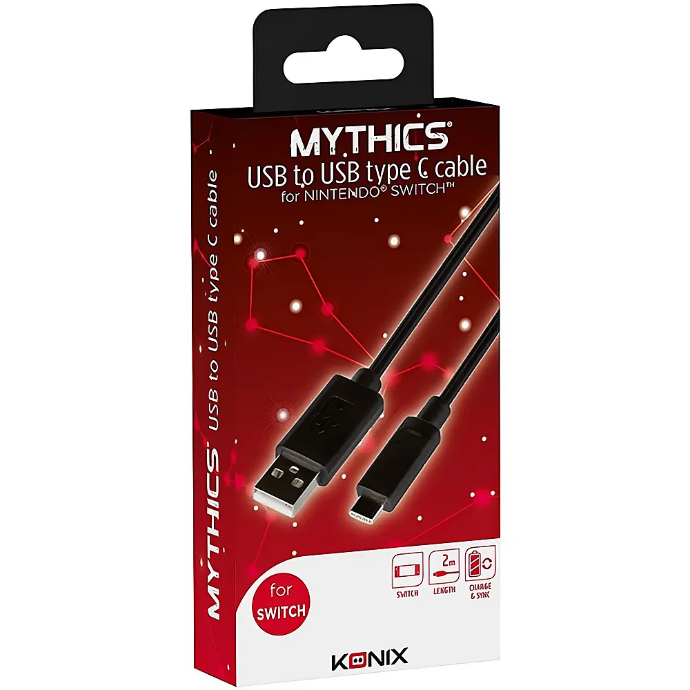 Konix Switch Mythics USB to USB type C Cable