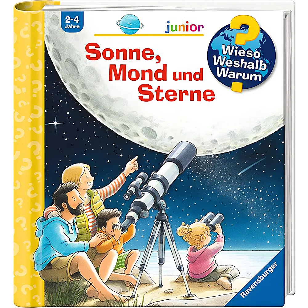 Ravensburger Wieso Weshalb Warum junior Sonne, Mond und Sterne Nr.72