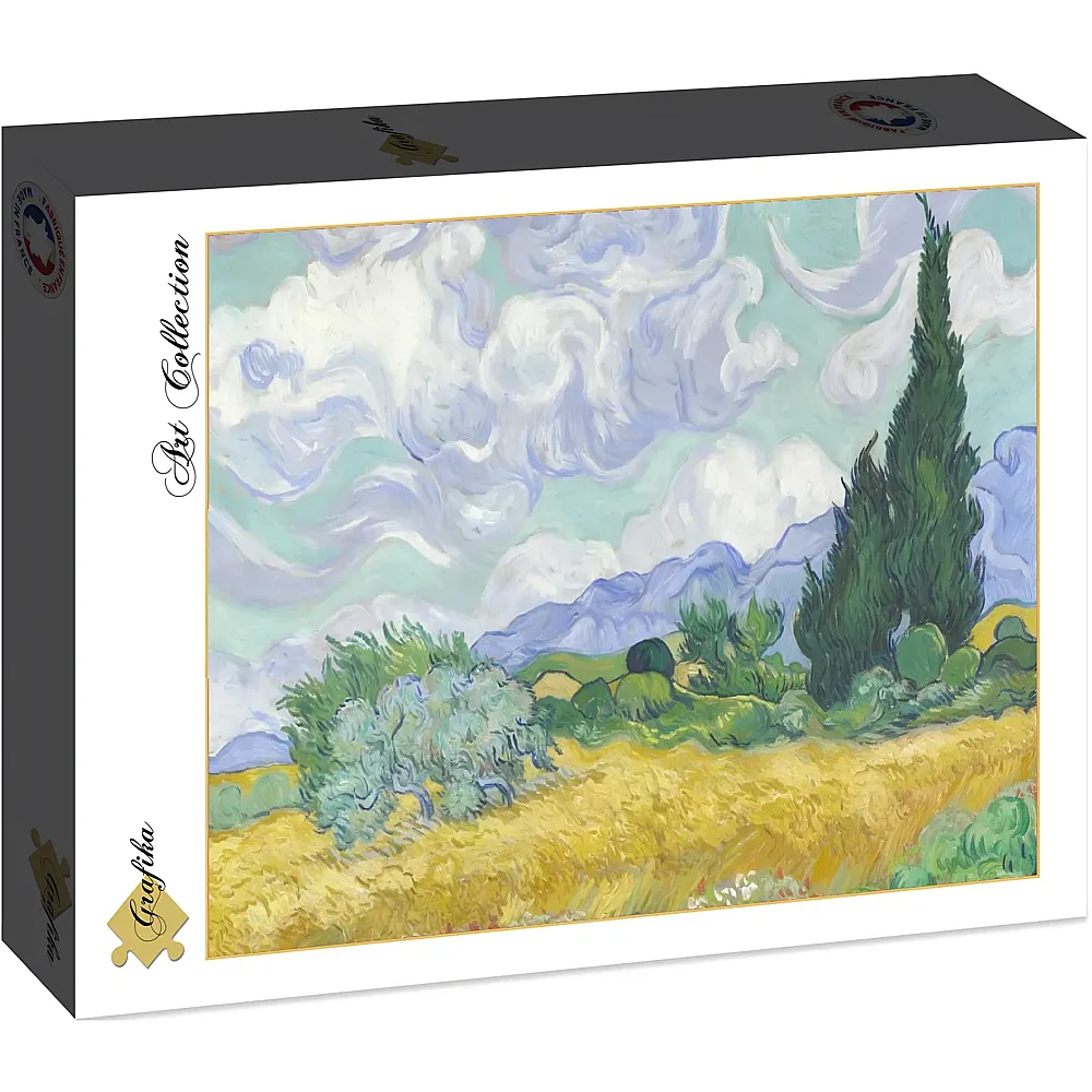 Grafika Puzzle Art Collection Vincent Van Gogh: Champ de Bl� avec Cypr�s, 1899 - 2000 Teile