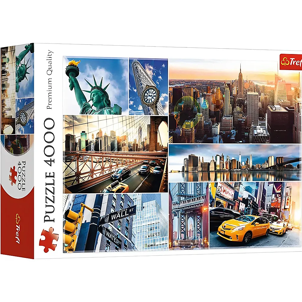 Trefl Puzzle Collage New York, USA - 4000 Teile