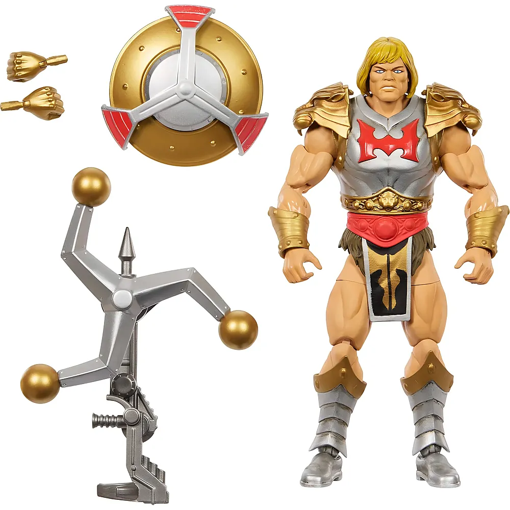Mattel Masters of the Universe New Eternia Flying Fists He-Man 18cm