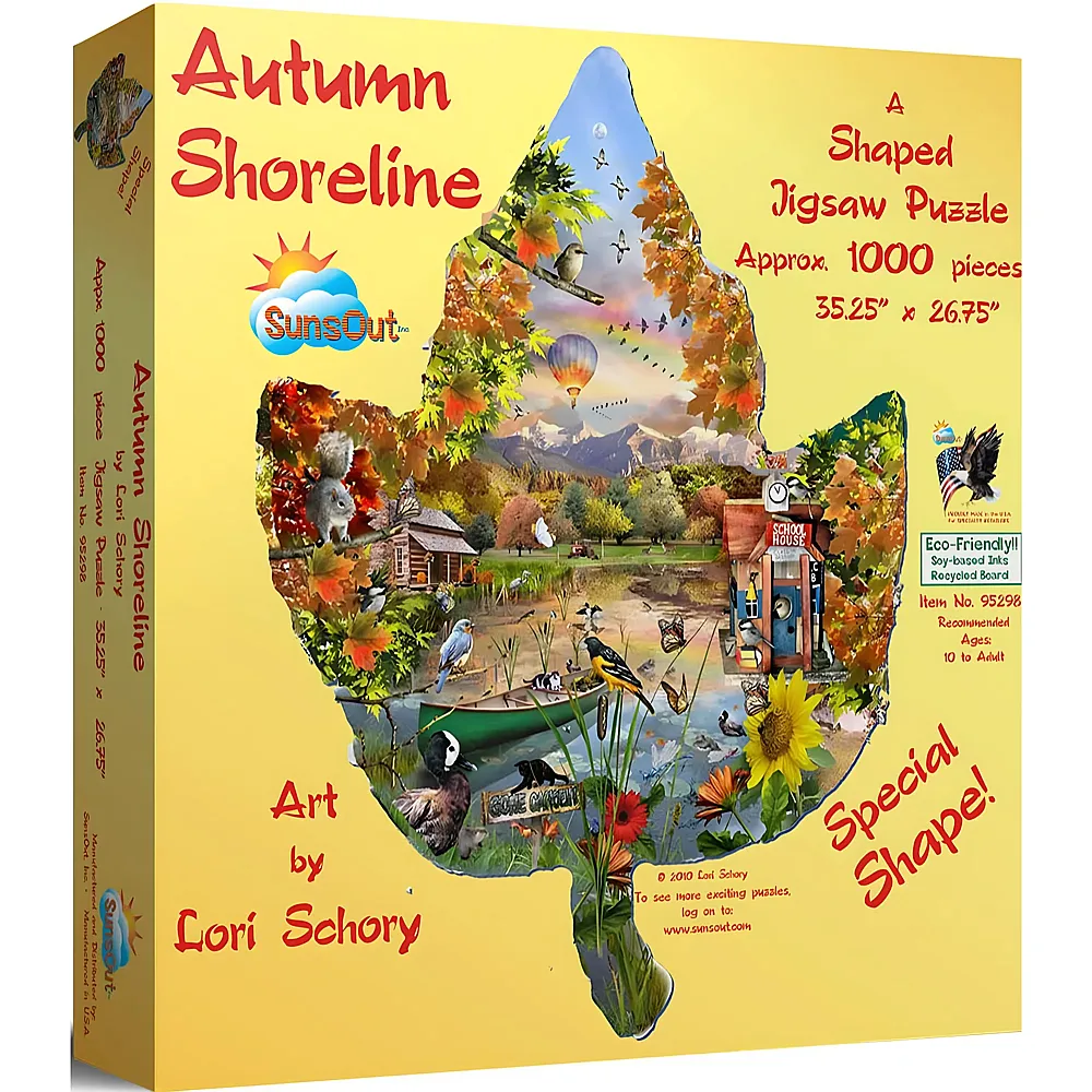 SunsOut Puzzle Lori Schory Autumn Shoreline - 1000 Teile