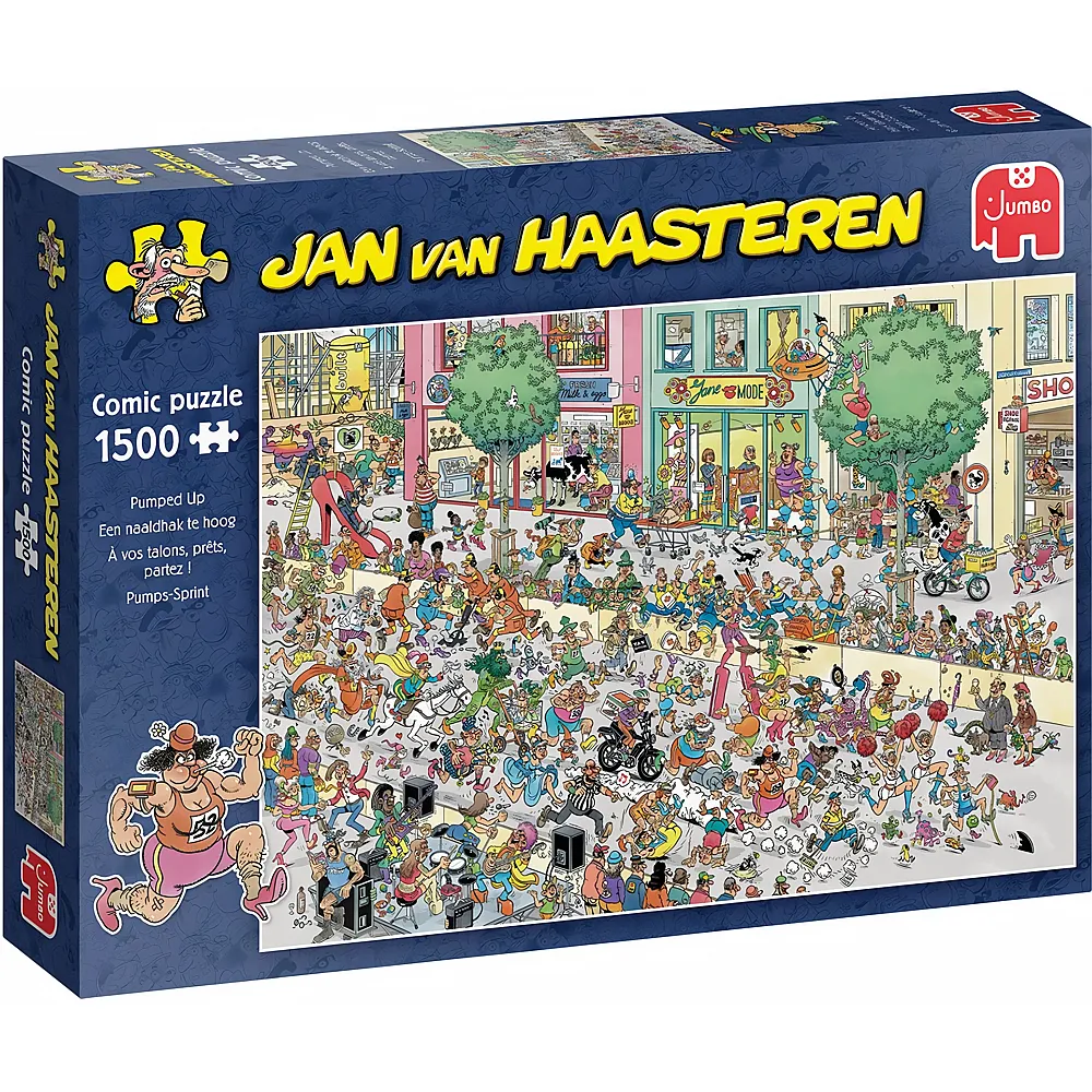 Jumbo Puzzle Jan van Haasteren Pumps-Sprint 1500Teile