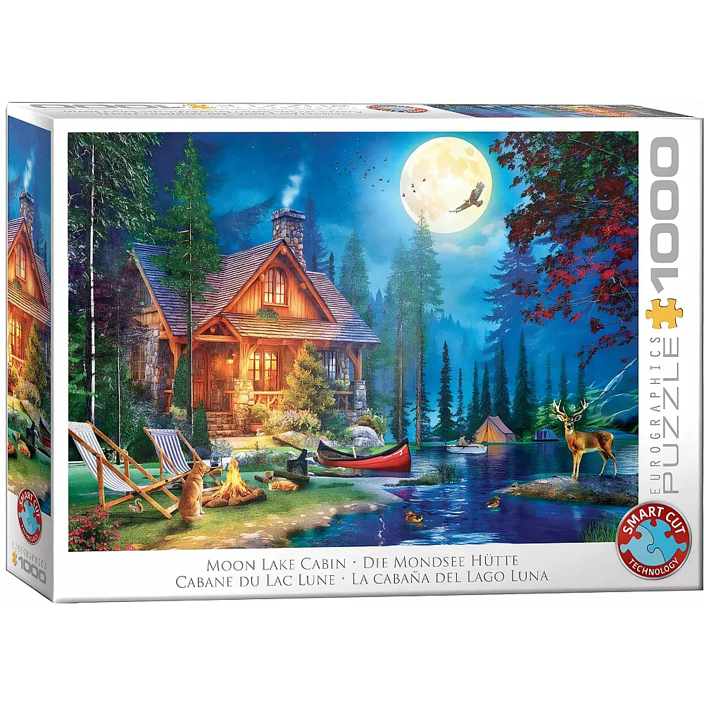 Eurographics Puzzle Die Mondsee H�tte - 1000 Teile