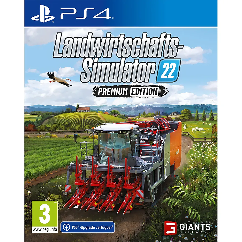 Giants Software Landwirtschafts Simulator 22 Prem. Ed, PS4