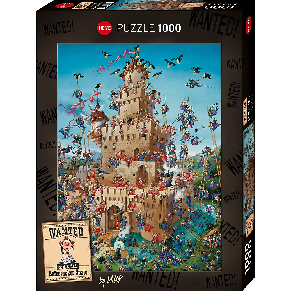 Heye Puzzle Safecracker Suzie 1000Teile