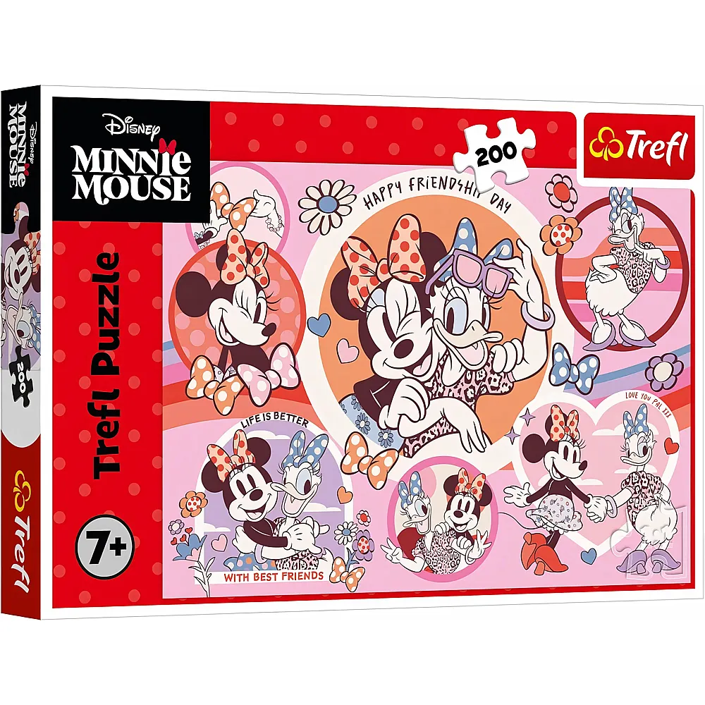 Trefl Puzzle Disney Minnie Maus's Gewohnheiten 200Teile