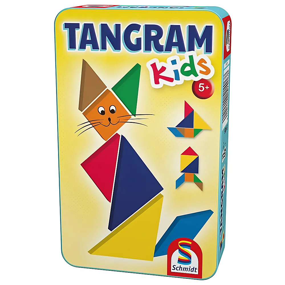 Schmidt Spiele Tangram Kids in Metalldose | Legespiele