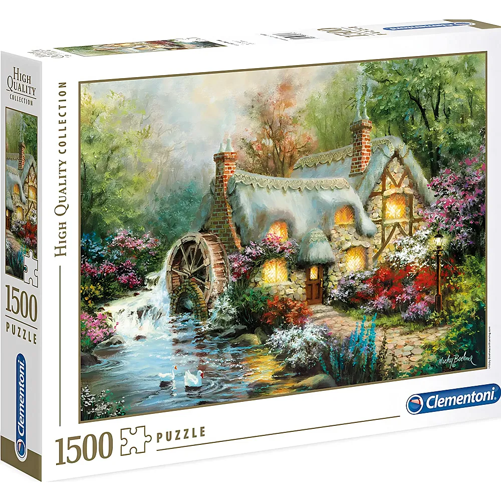 Clementoni Puzzle High Quality Collection L�ndliche Idylle - 1500 Teile
