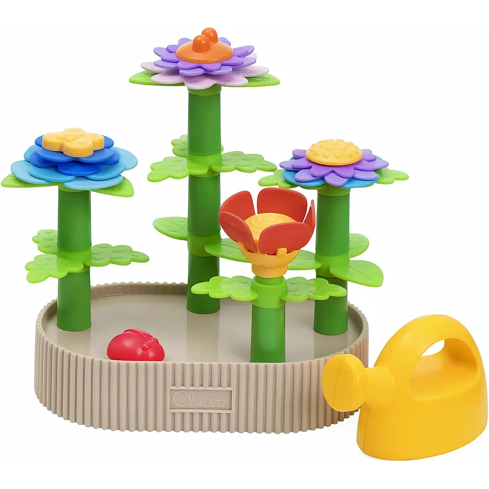 Chicco Montessori Blumentopf Steckspiel