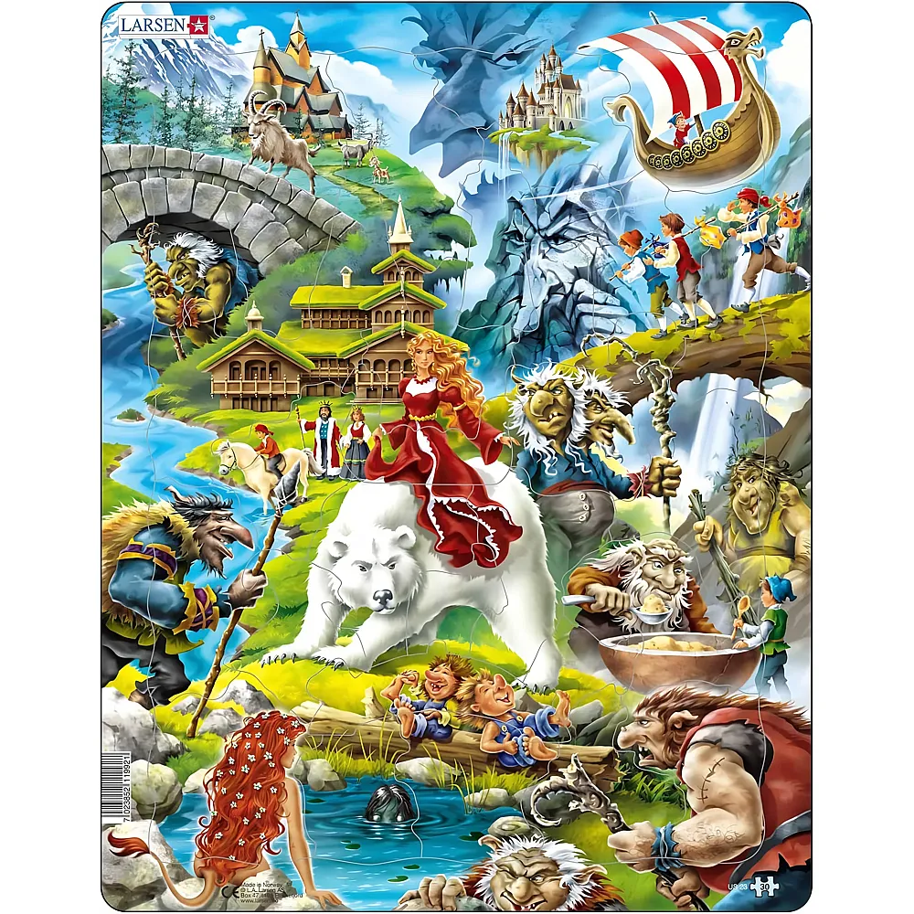 Larsen Puzzle M�rchen - 30 Teile