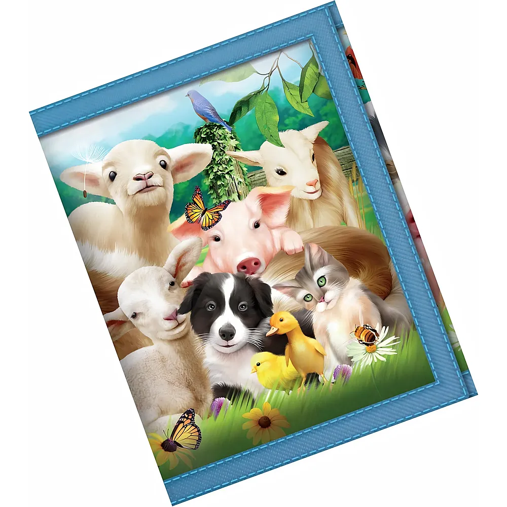LiveLife 3D 3D Geldb�rse Baby Farm Animals - Suche