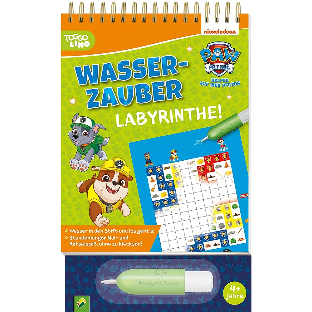 Schwager & Steinlein Paw Patrol - Wasserzauber - Labyrinthe