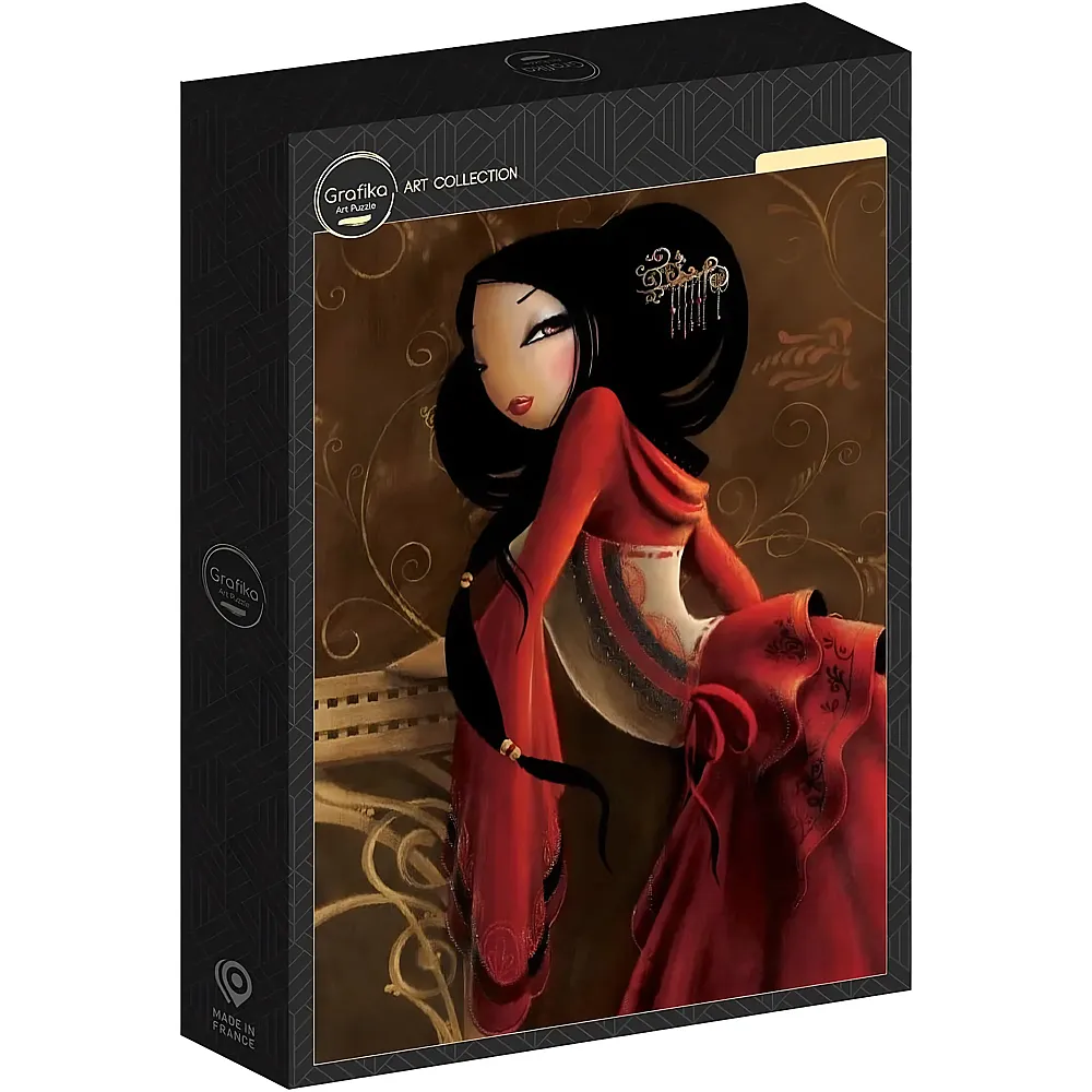 Grafika Puzzle Art Collection Misstigri Madame - 1500 Teile