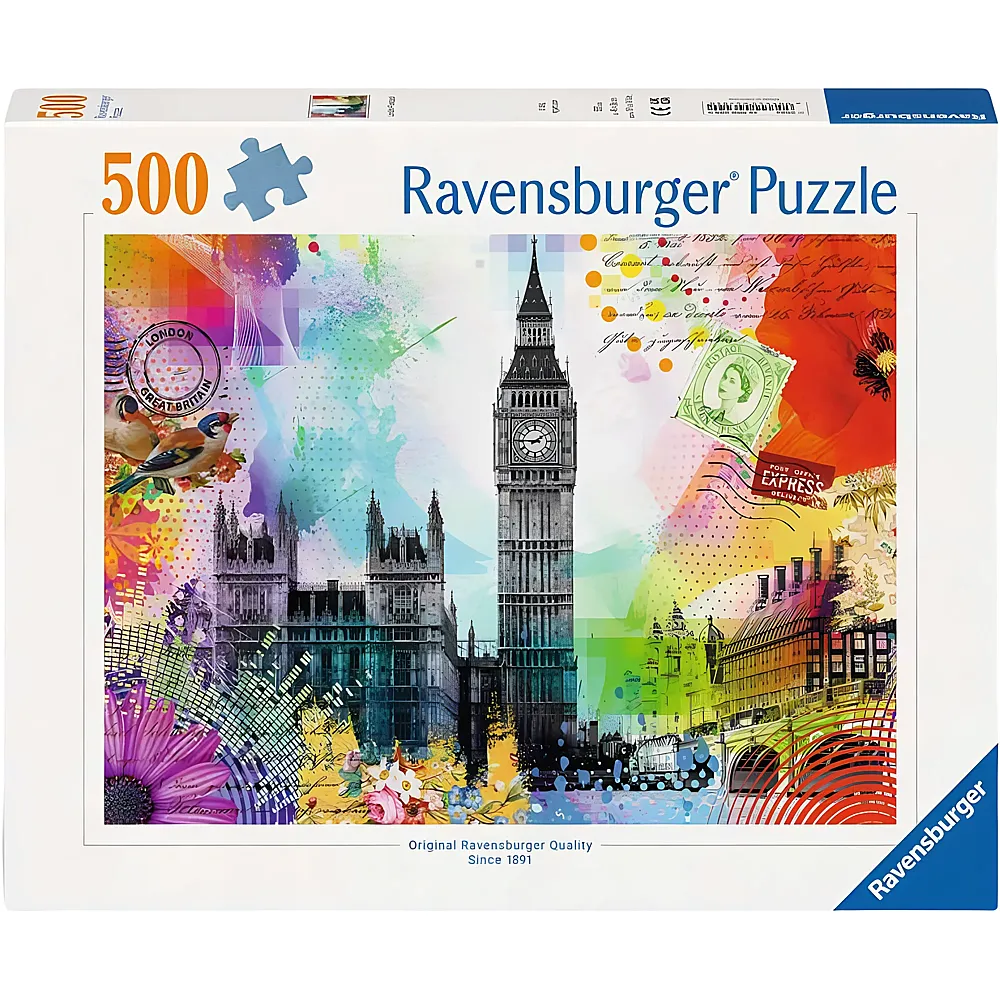 Ravensburger Puzzle Gr�sse aus London 500Teile
