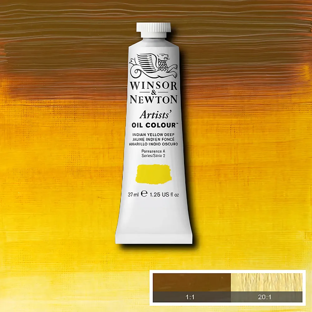 Winsor & Newton W&n Artists' lfarbe 37ml Tube Indischgelfb Dunkel - Marques