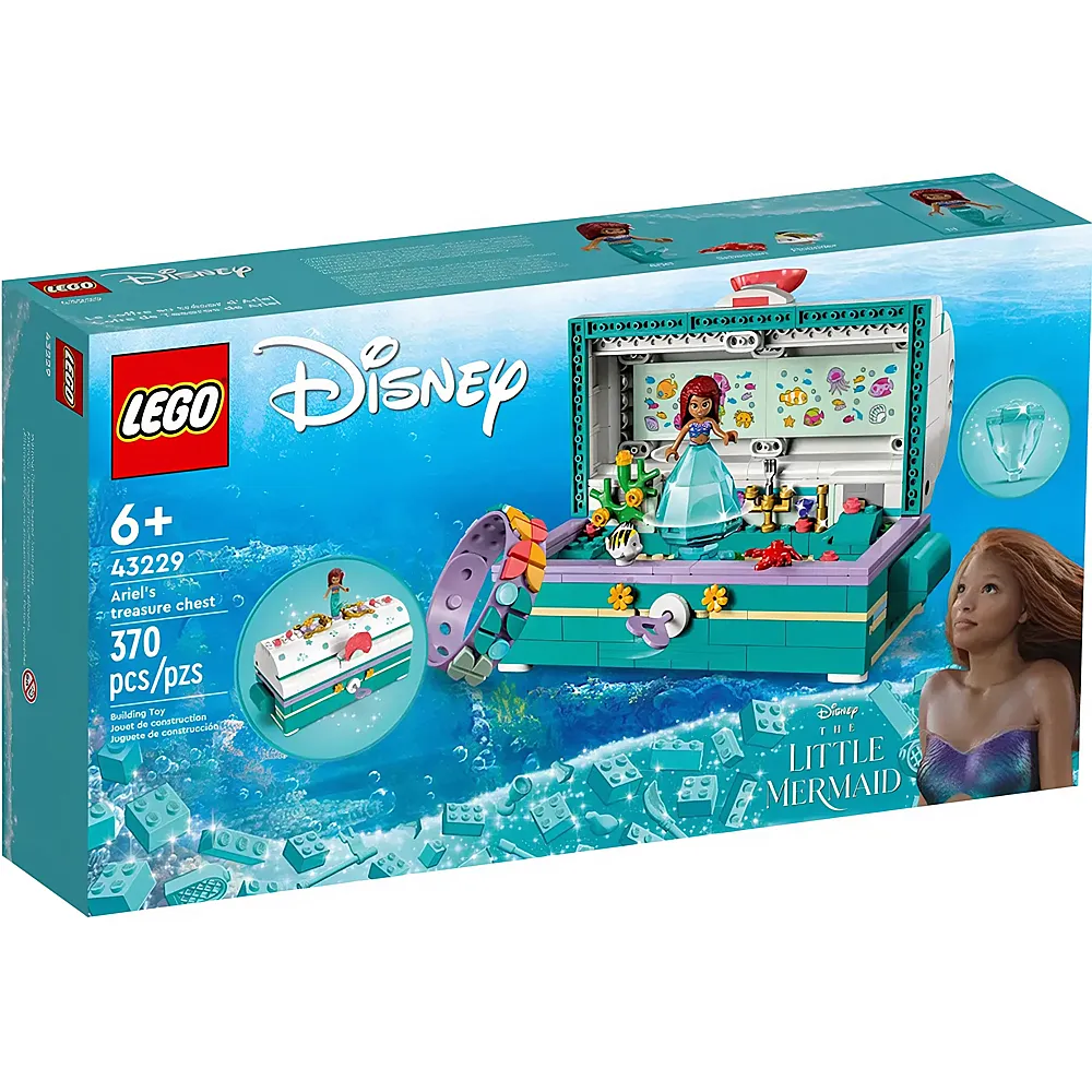 LEGO Disney Princess Arielles Schatztruhe 43229
