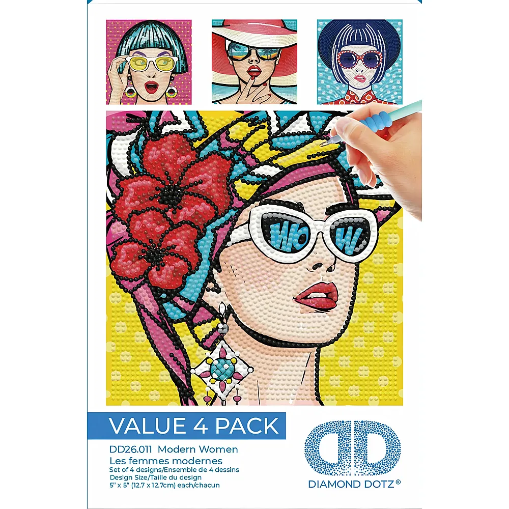 Diamond Dotz Diamond Painting Mini Moderne Frauen