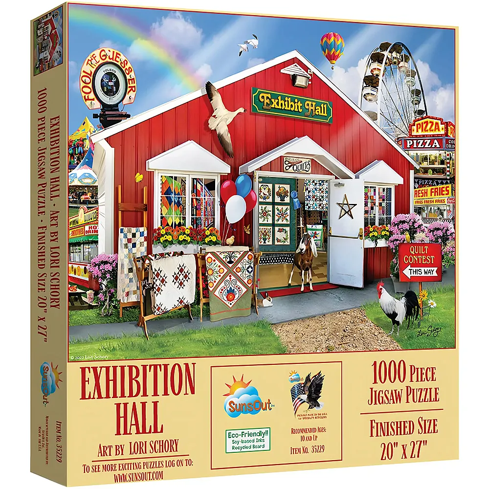 SunsOut Puzzle Lori Schory Exhibition Hall 1000Teile