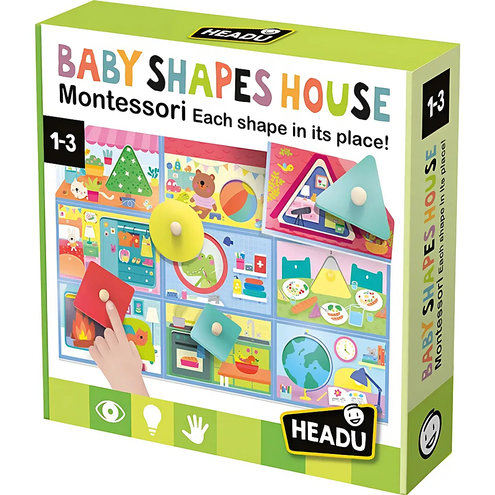Headu Montessori Baby Haus 1-3 Jahre